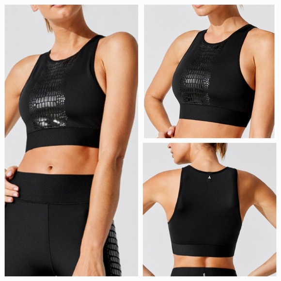 ultracor Other - Ultracor Women's Activewear, Gym Altitude  Navy Blue Crocodile Print Sportbra